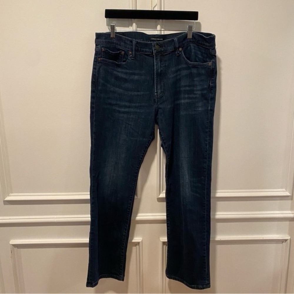 Lucky Brand Jeans Men's 36 L32 Dark Wash 363 Vintage Straight Leg
